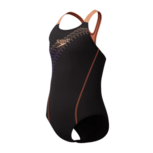 Girls Medley Logo Medallist Swimsuit