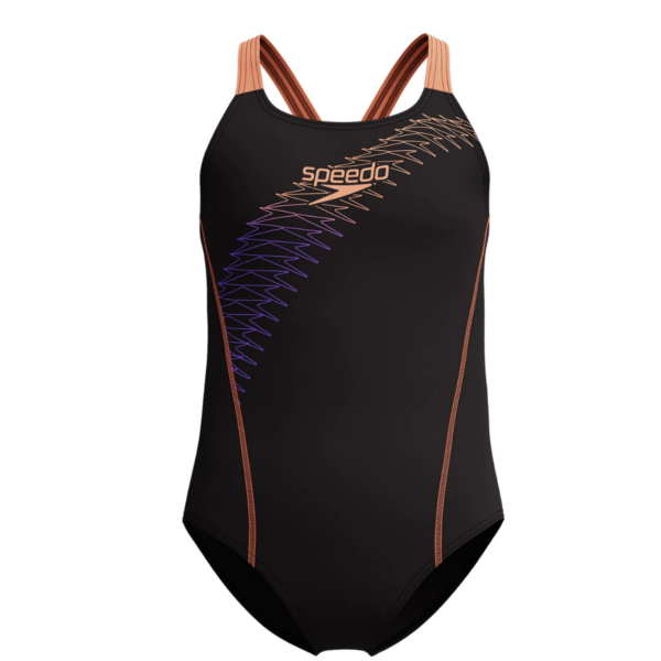 Girls Medley Logo Medallist Swimsuit