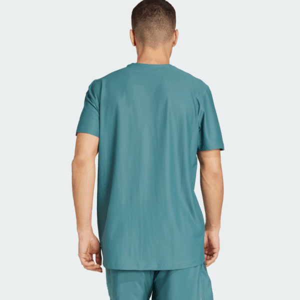 Mens Own the Run Green T-Shirt
