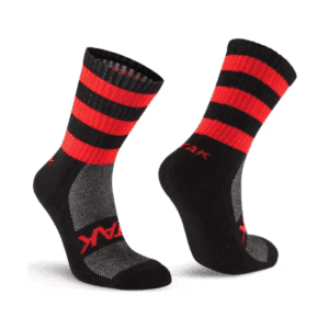 Shox Mid Leg Socks Black/Red