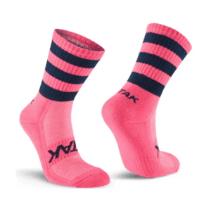 Mid Leg Socks Pink/Navy