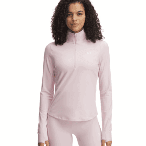 Womens Motion Pink Half Zip