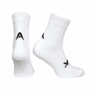 Gripzlite Pro Mid Leg White Grip Sock