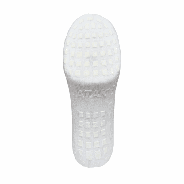 Gripzlite Pro Mid Leg White Grip Sock