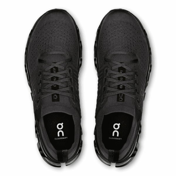 Mens Cloudswift 4 Black Running Shoes