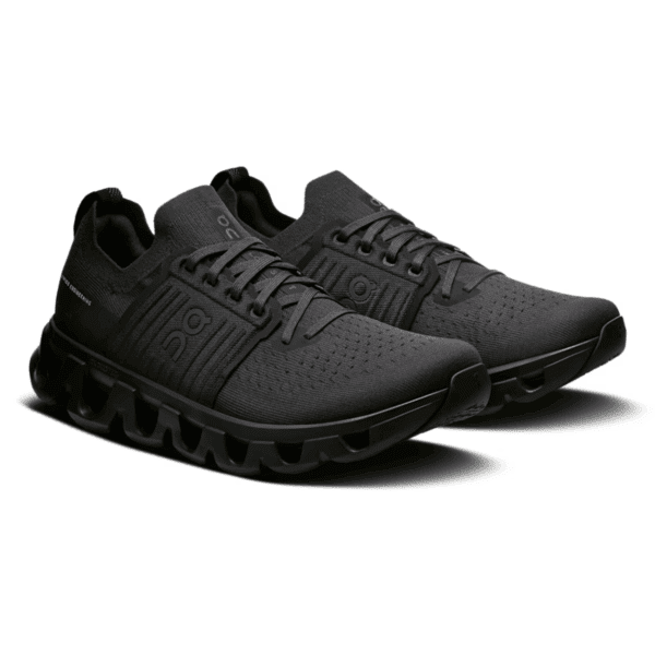 Mens Cloudswift 4 Black Running Shoes