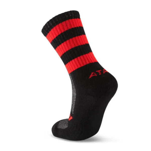 Shox Mid Leg Socks Black/Red