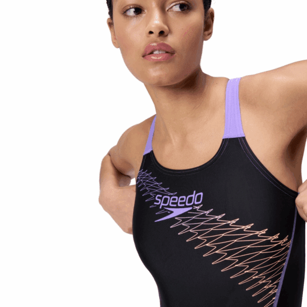 Womens Medley Logo Swimsuit
