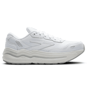 Womens Ghost Max Leather White Running Shoes