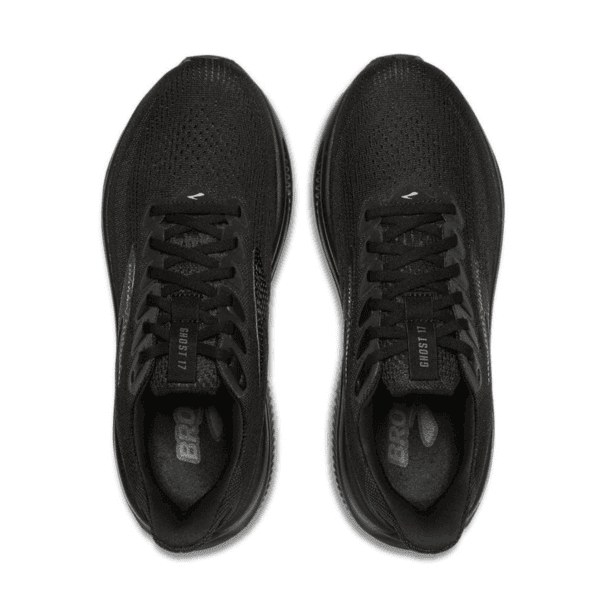 Womens Ghost 17 Wide Fit (D) Black Running Shoes