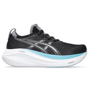 Womens Gel Nimbus 27 Black Running Shoes