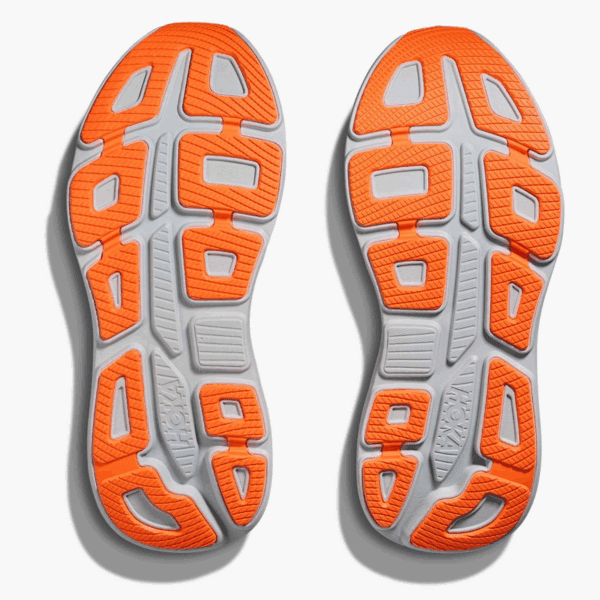 Mens Bondi 9 Grey Running Shoes