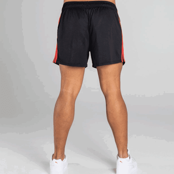Mourne Gaelic Shorts Black/Red