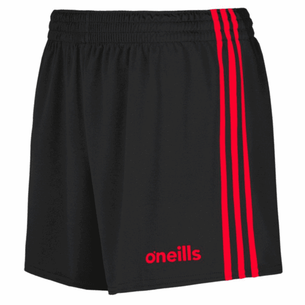 Mourne Gaelic Shorts Black/Red