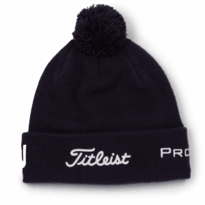 Tour Pom Pom Navy Beanie