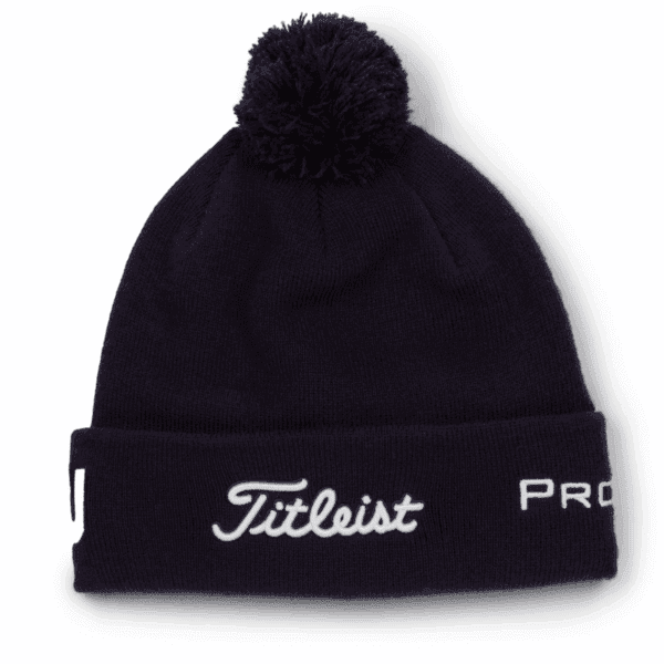 Tour Pom Pom Navy Beanie