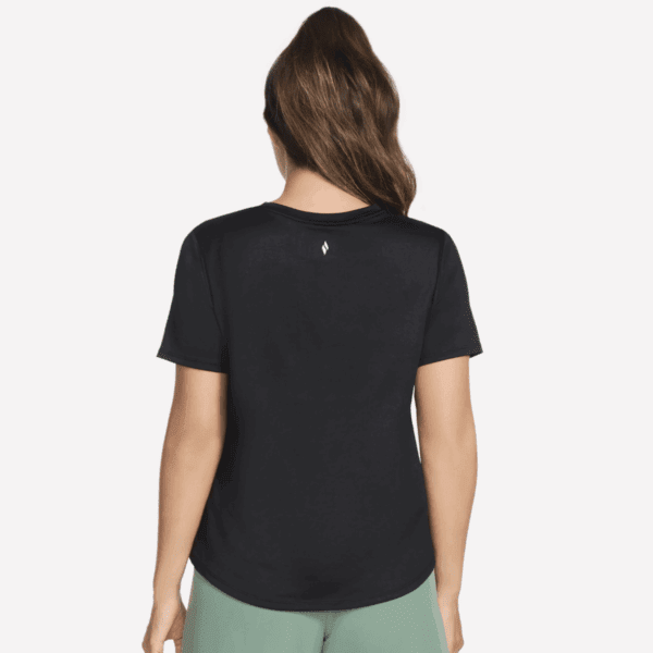 Womens Go Dri Swift Black Tshirt