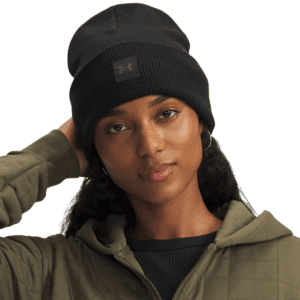 Womens Halftime Winter Black Beanie