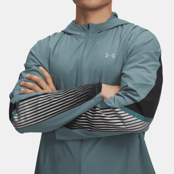 Mens UA Velociti Storm Hooded Jacket