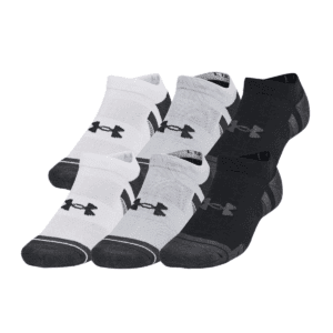 UA Performance Tech No Show Socks 6 Pack