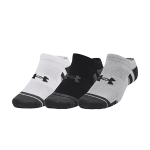 UA Performance Tech 3 Pack No Show Socks