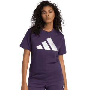 Womens Holiday Metallic Graphic Tee
