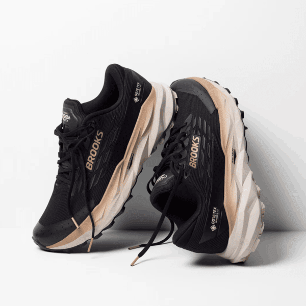 Mens Cascadia 19 GTX Black Running Shoes