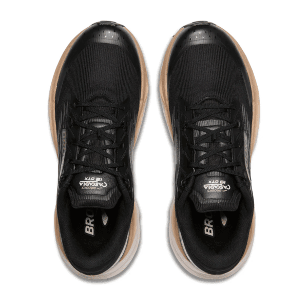 Mens Cascadia 19 GTX Black Running Shoes