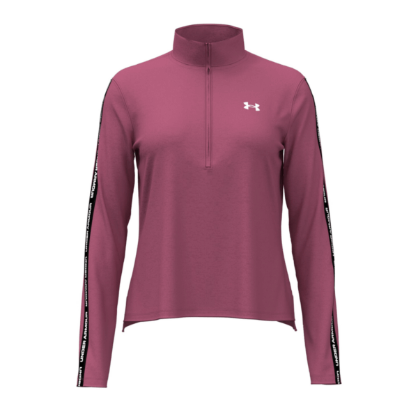 Womens UA Tech Wordmark Tape Half Zip