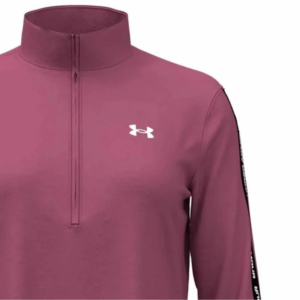 Womens UA Tech Wordmark Tape Half Zip