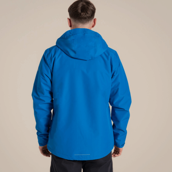 Mens Ossus Waterproof Blue Jacket