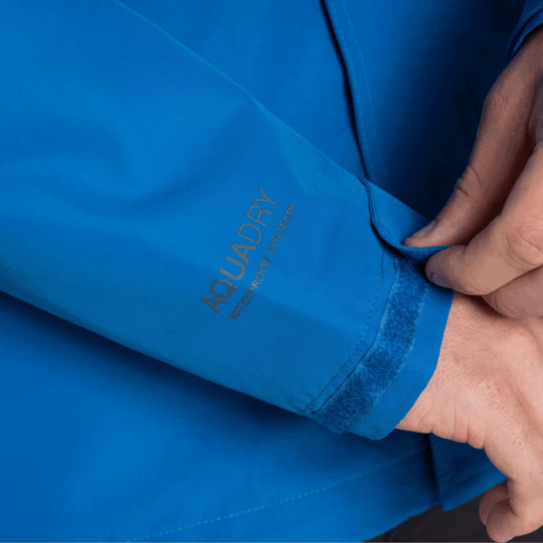 Mens Ossus Waterproof Blue Jacket