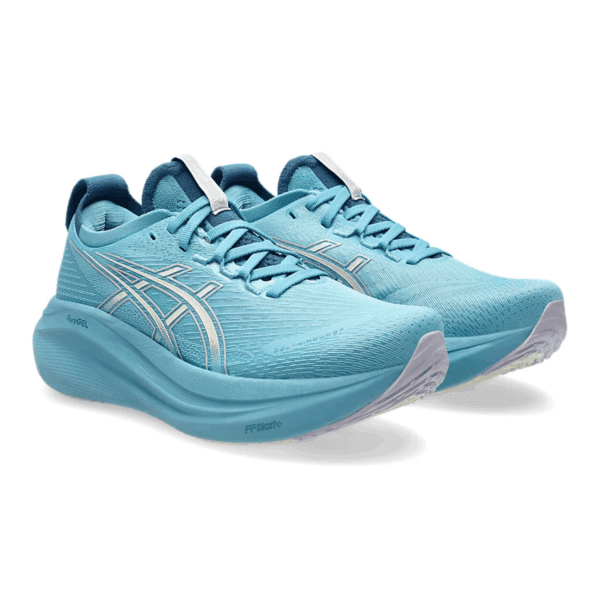 Womens Gel Nimbus 27 Blue Running Shoes