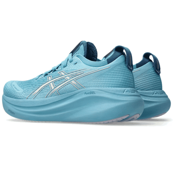 Womens Gel Nimbus 27 Blue Running Shoes