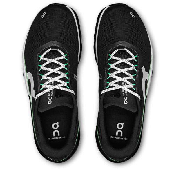 Mens Cloudmonster 2 Black Running Shoes