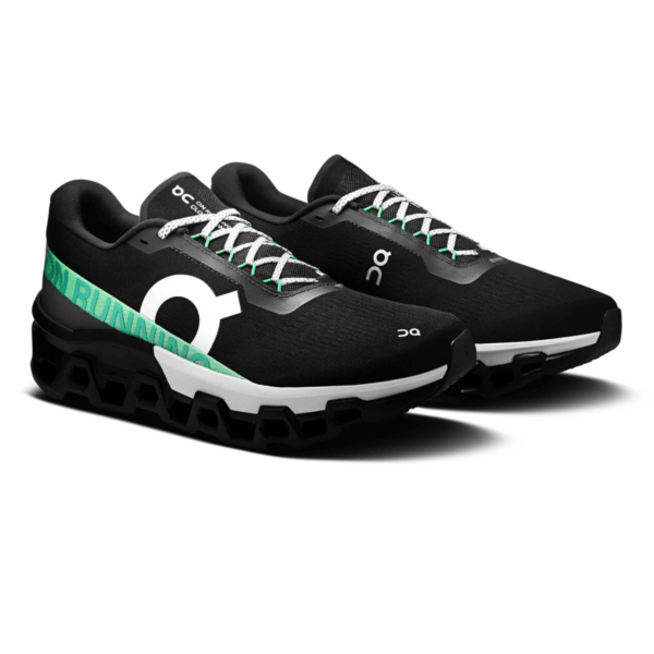 Mens Cloudmonster 2 Black Running Shoes