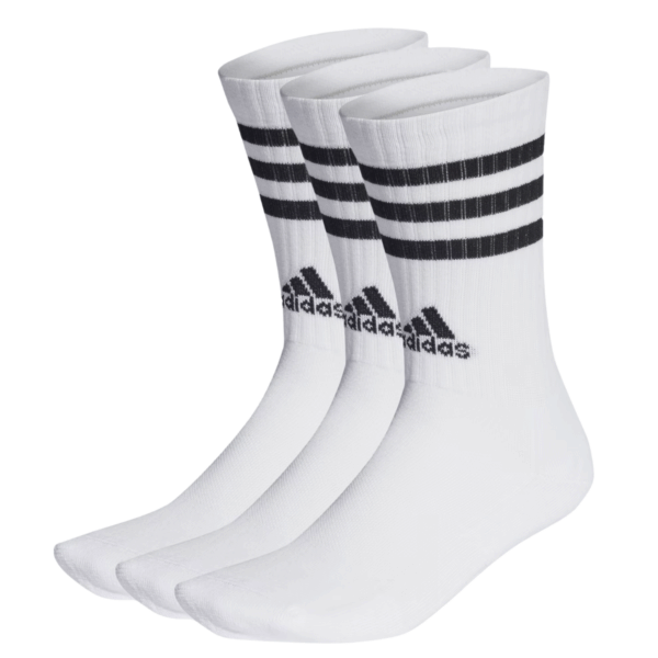 3-Stripes Cushioned Crew Socks 3 Pairs