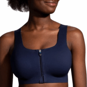 Womens Dare Zip Running Sports Bra