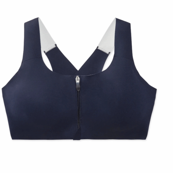 Womens Dare Zip Running Sports Bra