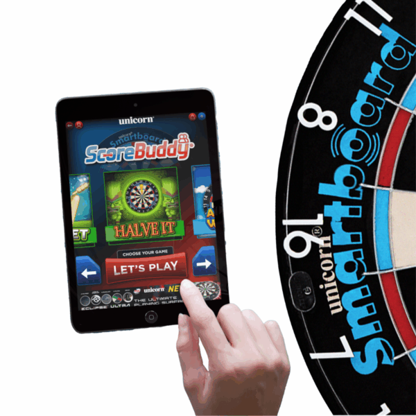 App Enabled Smartboard with Darts