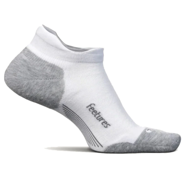 Elite Max Cushion No Show White Socks