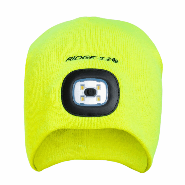 LED Yellow Beanie Hat