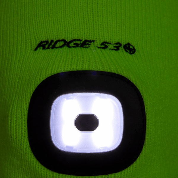 LED Yellow Beanie Hat