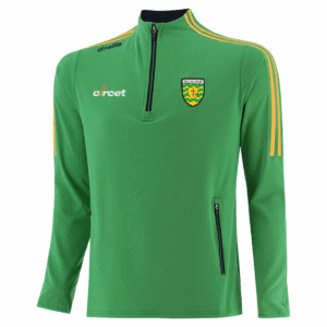Kids Donegal GAA Hydra 184 Brushed Green Half Zip Top