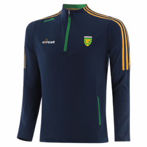 Mens Donegal GAA Hydra 184 Brushed Navy Half Zip Top