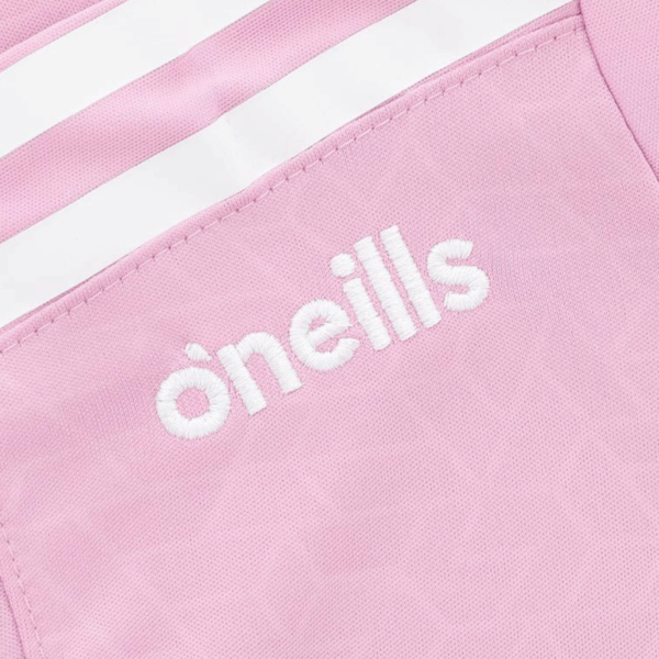 Womens Donegal GAA Hydra 184 Brushed Pink Half Zip Top