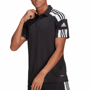 Mens Squadra 21 Black Polo