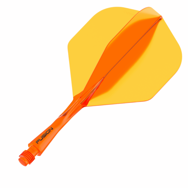 Fusion Integrated Flight & Shaft Short Orange