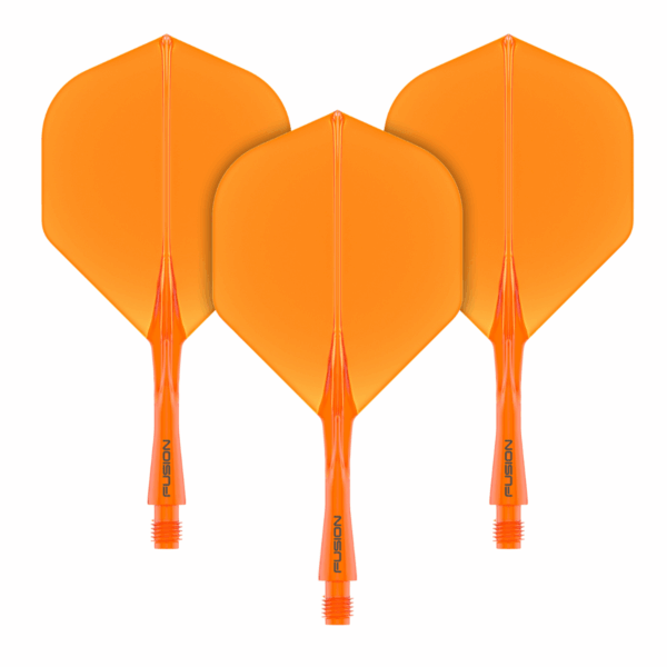 Fusion Integrated Flight & Shaft Short Orange