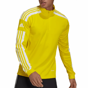Mens Squadra 21 Yellow Quarter Zip
